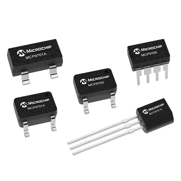 Microchip MCP970x/MCP970xA Linear Active Thermistor ICs